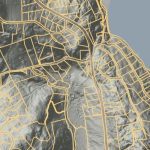 Image showing CT topography and parcel boundary